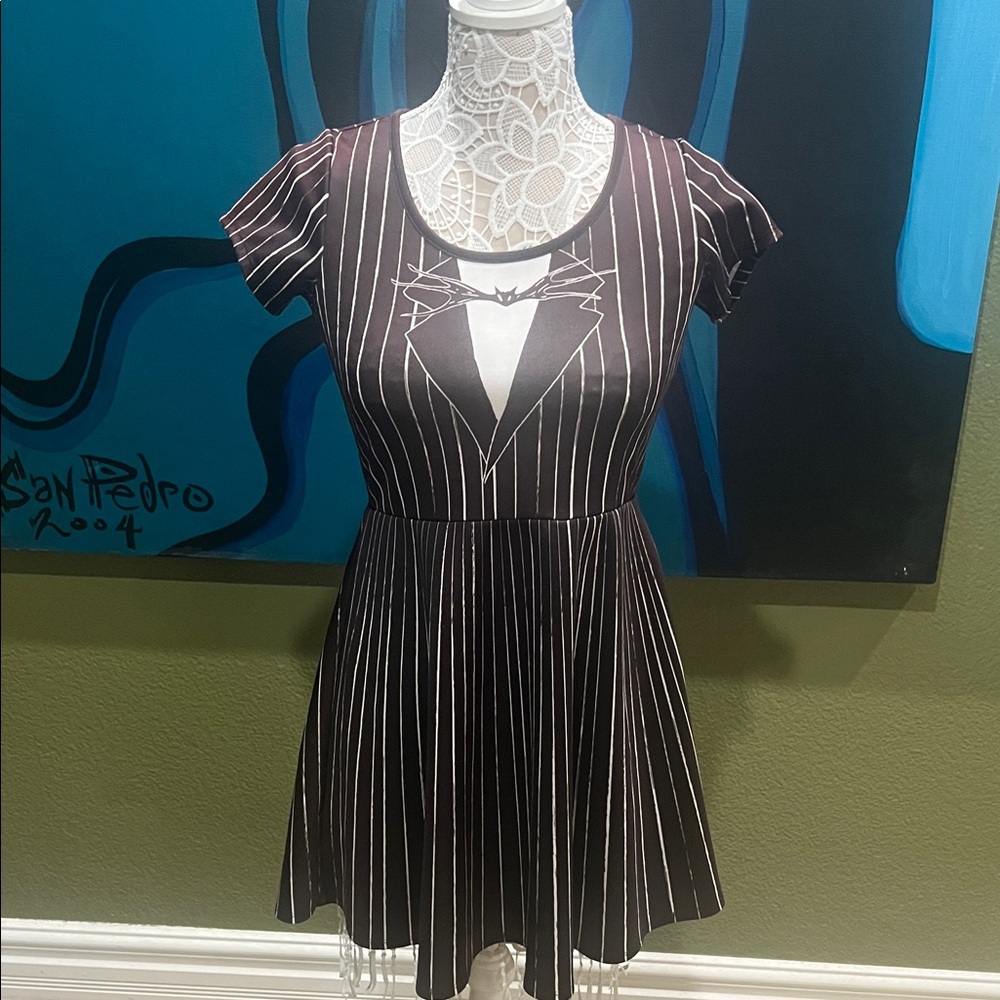 Disney Black and White Tuxedo Sally’s Dress Nightmare Before Christmas